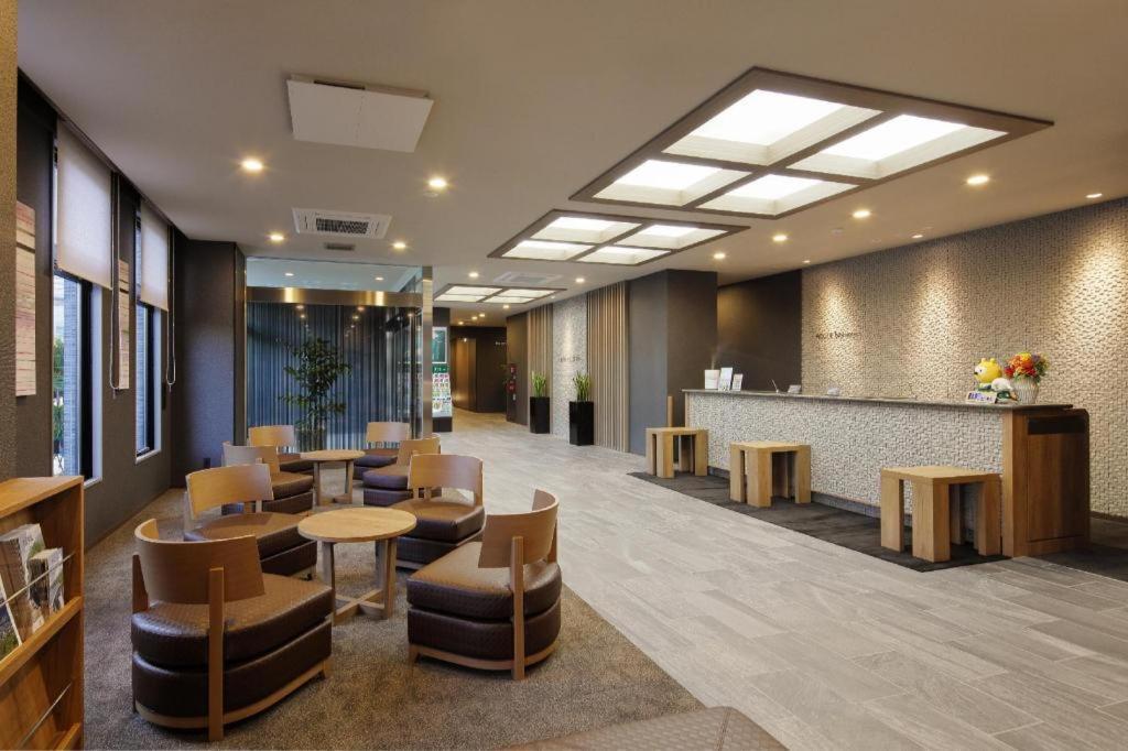 Hotel Route-Inn Shinano Omachi Ekimae Екстер'єр фото