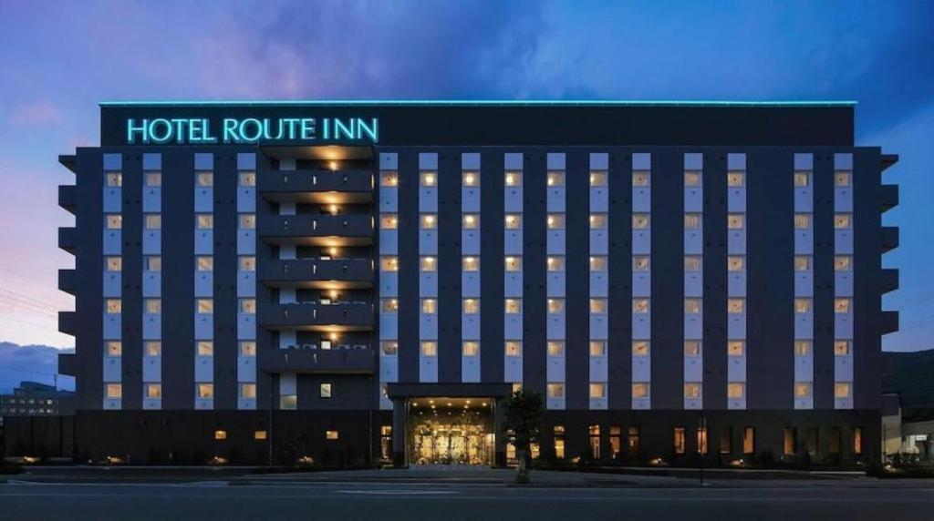 Hotel Route-Inn Shinano Omachi Ekimae Екстер'єр фото