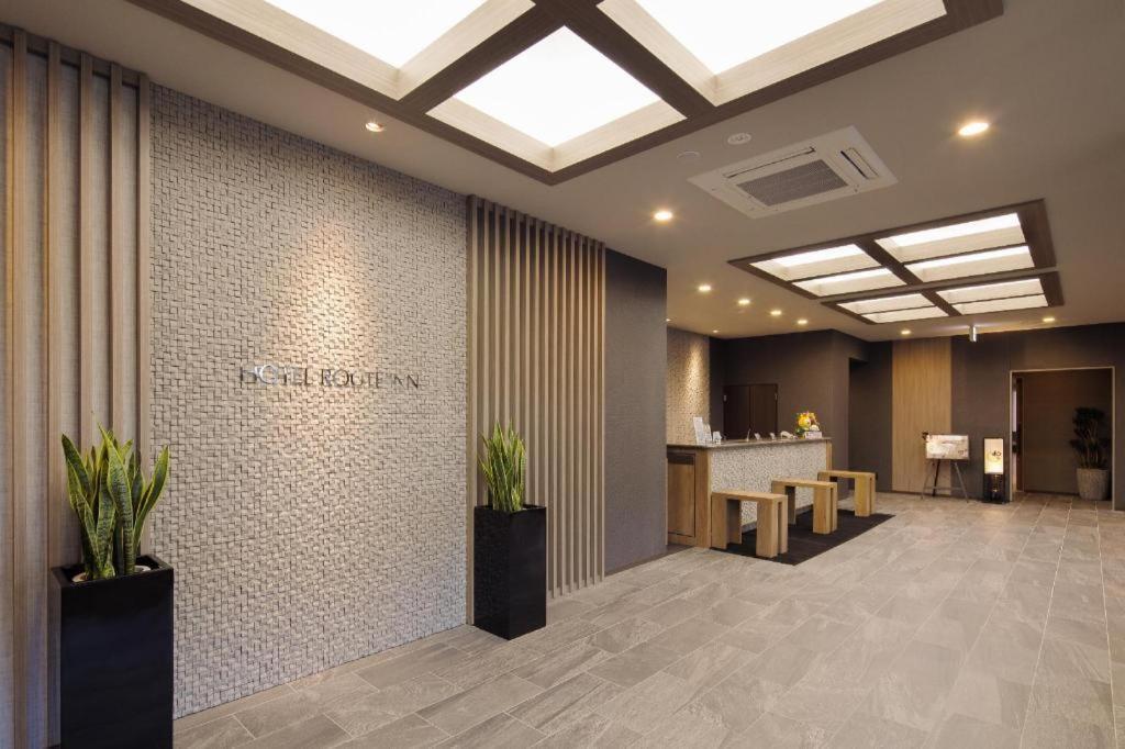 Hotel Route-Inn Shinano Omachi Ekimae Екстер'єр фото